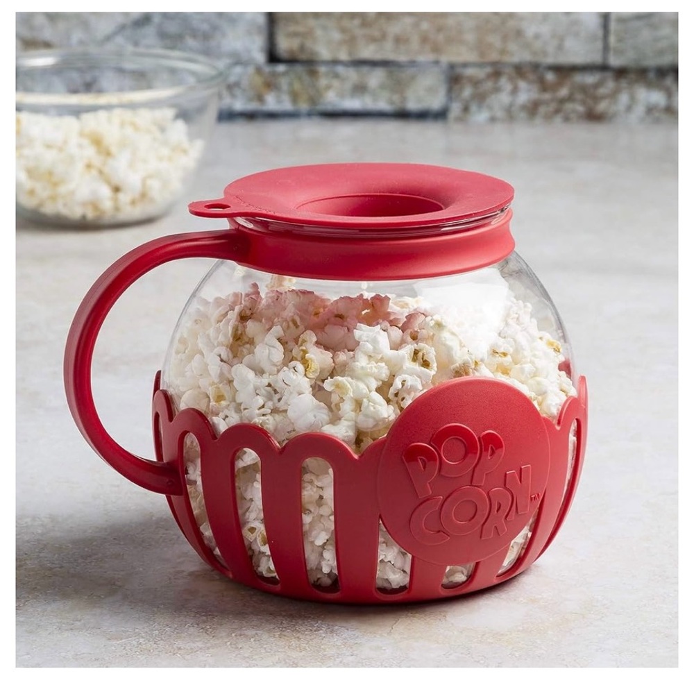 Ecolution Patented Micro-Pop Microwave Popcorn Poppe